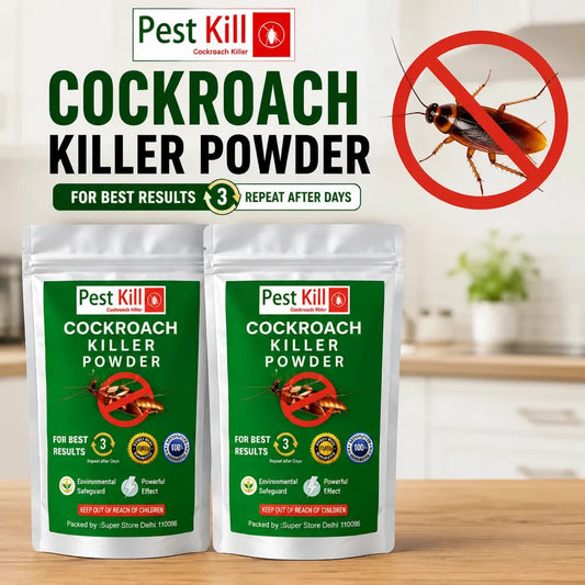 (Pack of 2) Cockroach Killer Powder Super Cockroach Powder – High-Efficiency Cockroach Killer for Home Pest Control
